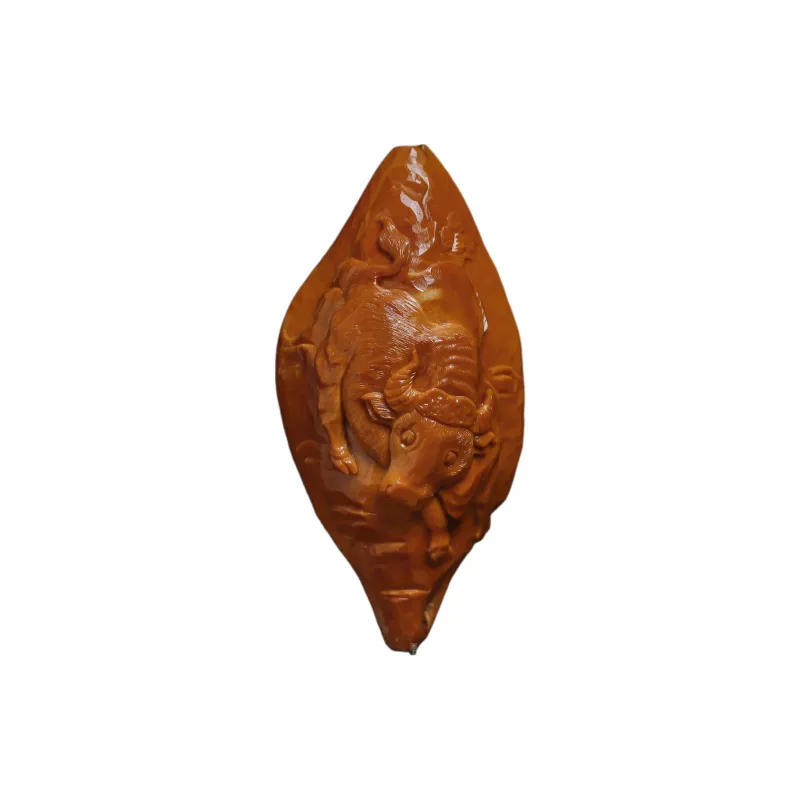 ZHOUPAI Olive Pit Pendants Unisex-3
