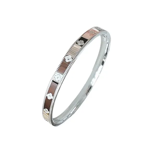 VIVIWELL 9999 Fine Silver Bangles Women's