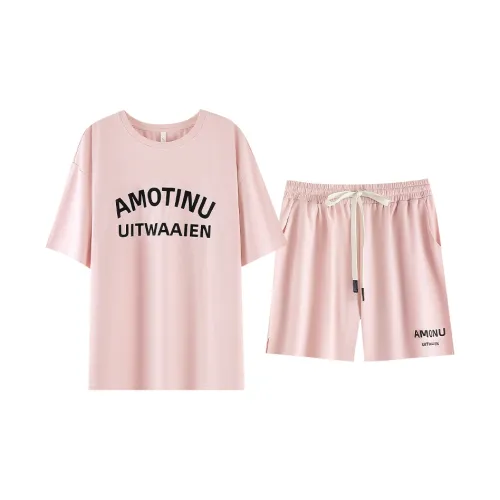 XIAFENYAN Pajama Set Women's Pink