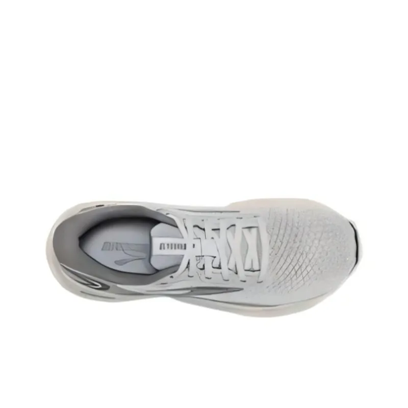 Brooks Glycerin 21 Cushioning And Abrasion Resistant Coverage Low Top Running Shoes Men's Gray-2