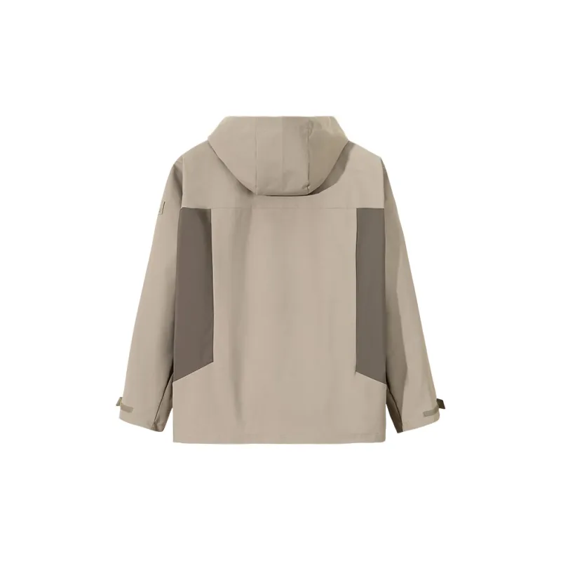 Anta Variety Training Collection Jackets Coats Men's Mung Bean Green/Deep Irrigation Green-1