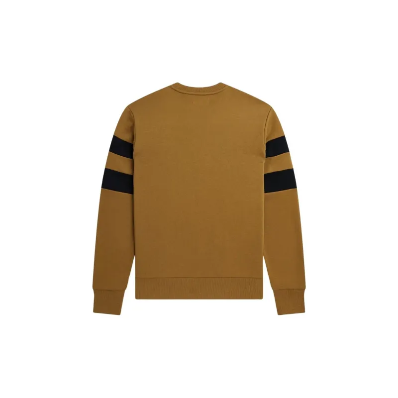 FRED PERRY Sweatshirt Men's Brown-1