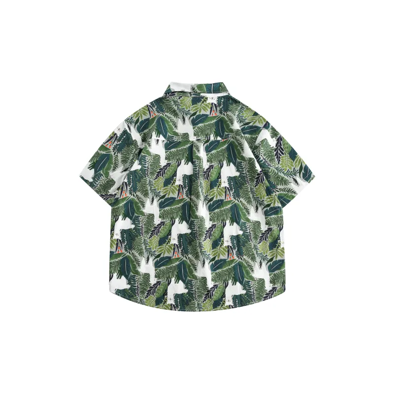 Columtomy Shirt Unisex Begonia Bay Green-1
