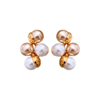 Drejew Copper Stud Earrings Women's