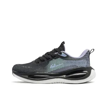 Warrior Cushioned Slip Resistant Breathable Low Top Casual Running Shoes Women's Gothic Purple