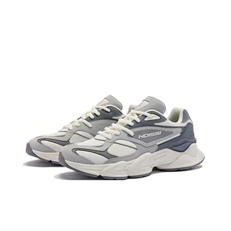 QIAODAN Low-Top Running Shoes Men's Gray-2