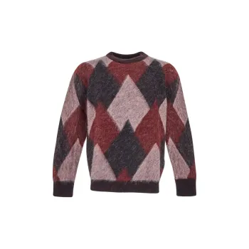 LANEUS Argyle pattern Cardigan