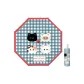 Plaid Kitten-Automatic Safety Anti-Rebound