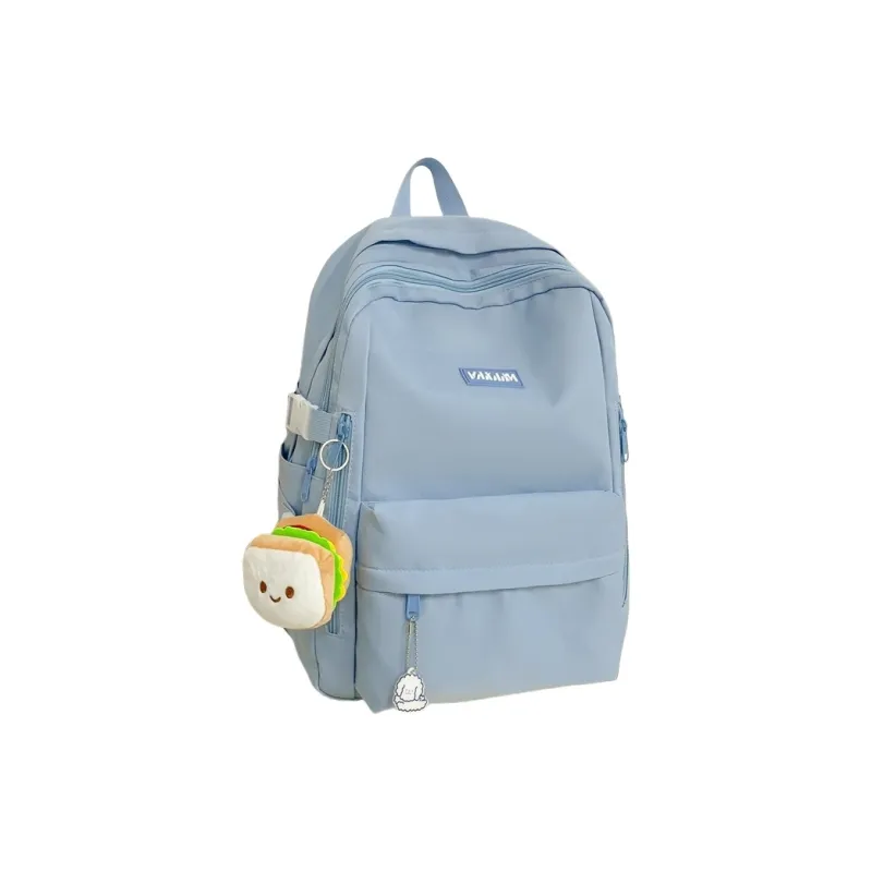 BALANG Nylon Backpack Unisex Ecru/Blue/Black/Gray-7