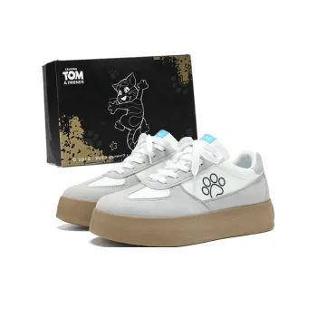 TALKING TOM Skateboard Shoes Women's Low Top White