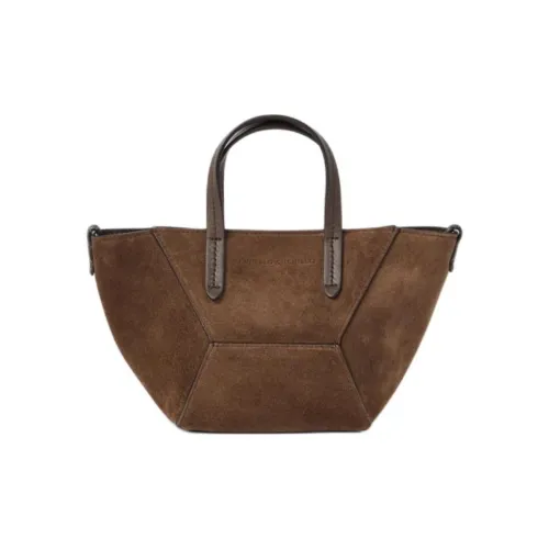 Brunello Cucinelli Bc Duo Embellished Mini Tote Bag