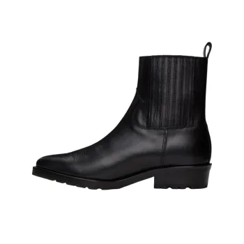 TOGA VIRILIS Short Chelsea Boots 4cm Men's Black