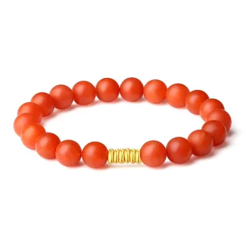 Xifeng Building Southern Red Agate Bracelets Unisex