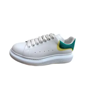 Alexander McQueen Low Top Skateboard Shoes Women's White