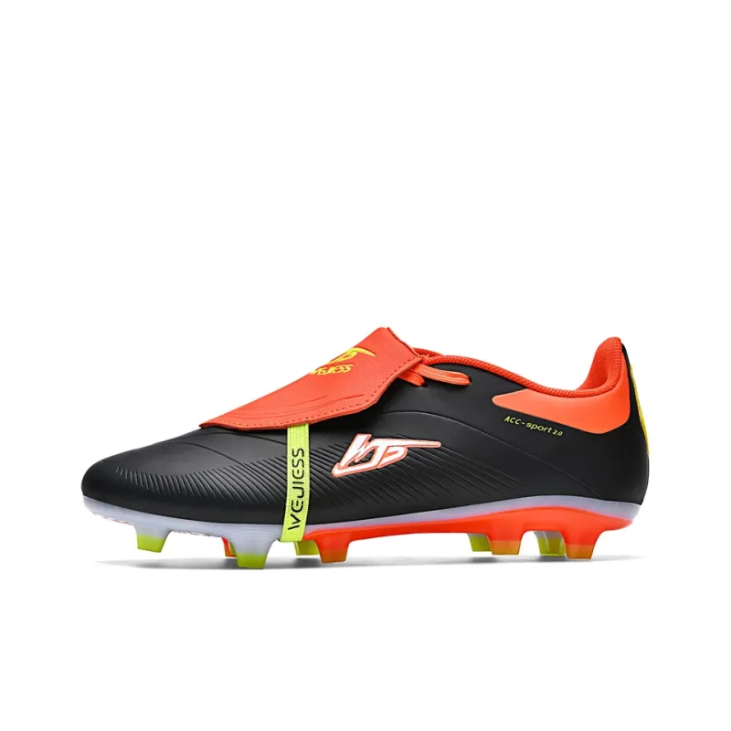QIUTEXIONG FG Firm Ground Soft Ground, Natural Ground Cushioning And Breathable Soccer Shoes Unisex-0