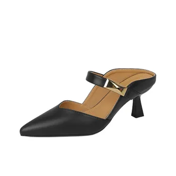 TADSW Rubber Sole Abrasion Resistant Wrap toe Slippers Women's
