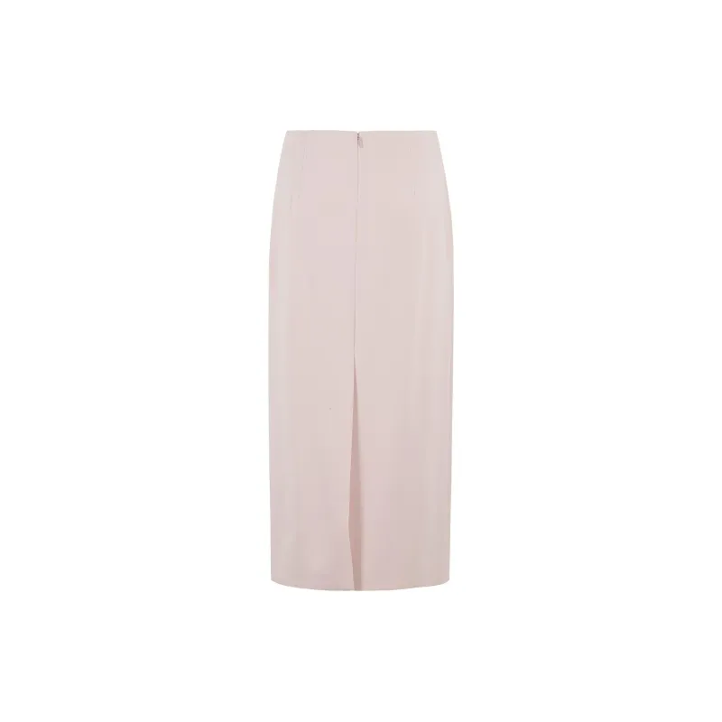 THEORY Admiral Straight Hem Midi Skirt-1