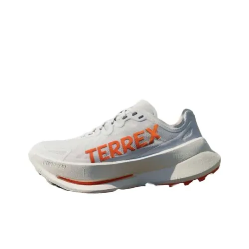 Adidas TERREX AGRAVIC SPEED ULTRA Anti Slip Wear Resistant Low Top Running Shoes Women's White