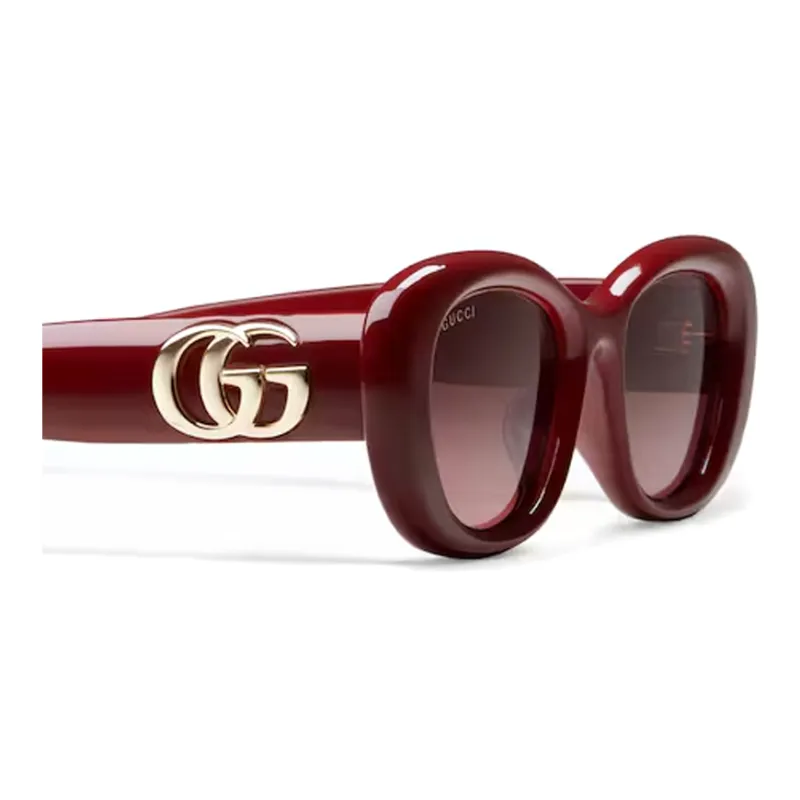 GUCCI Oval frame Sunglasses-2