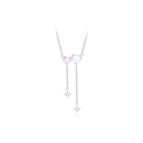 PRETTY DIARY S925 Silver Necklaces Women's