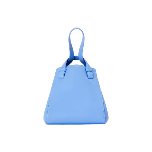 LOEWE Hammock dove Napa Calf Leather Handbag Shoulder Bag Crossbody Bag Women's Blue