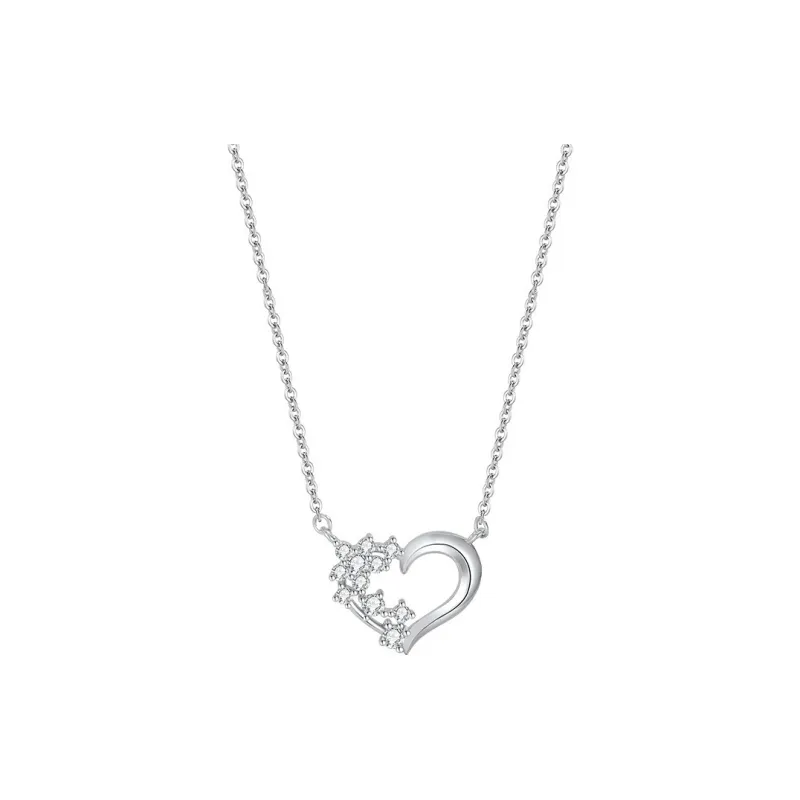 GOOUI S925 Silver Necklaces Women's-0