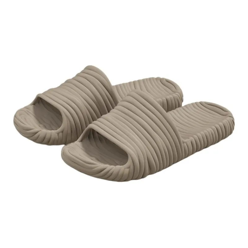 Lymia EVA Indoor Home Bathroom Bathing Home Summer Household Slip Resistant One Strap Slippers-3