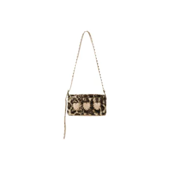 CONP PU Shoulder Bag Trumpets Women's Leopard Print