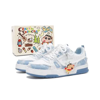 Crayon Shinchan Slip Resistant, Abrasion Resistant, Lightweight, Breathable Low Top Skateboard Shoes Unisex