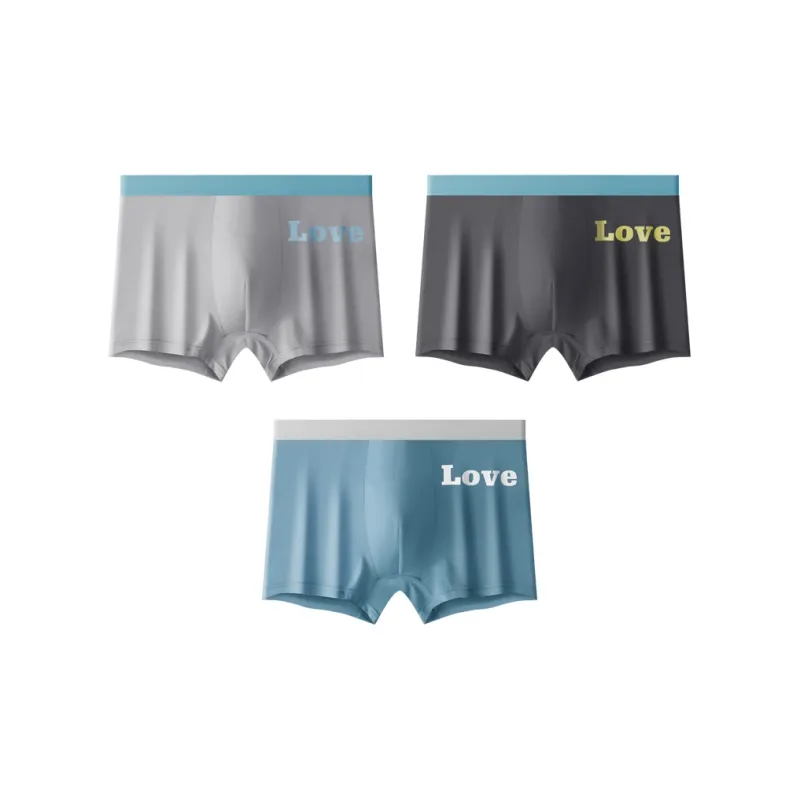 PLANDOO Underpants Men's 3 Pack-12