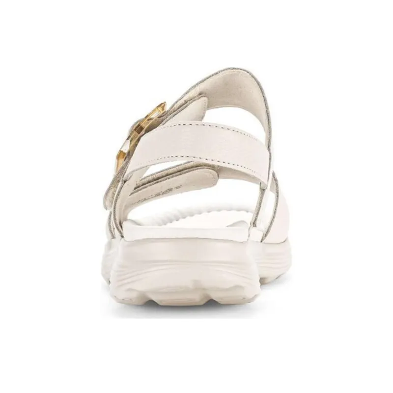 Gabor Rollingsoft Beach Sandals Women's Beige-4
