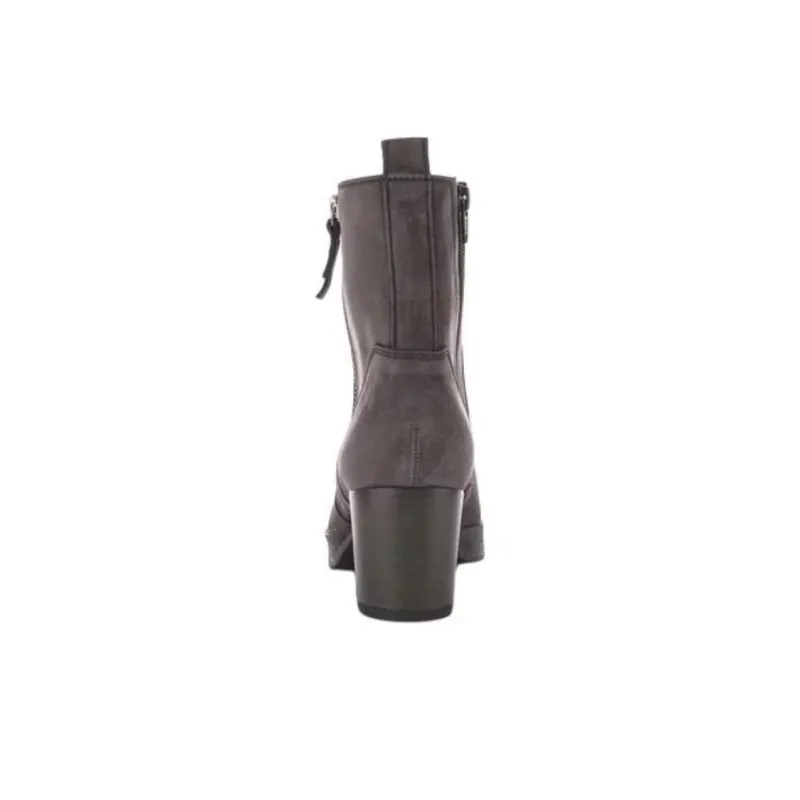 Gabor Comfort Ankle Boots 6cm Women's Gray-4