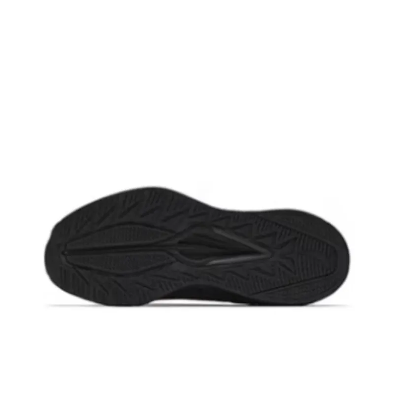Anta Cushioned Slip-Resistant Low-Top Casual Running Shoes Men's Black-4