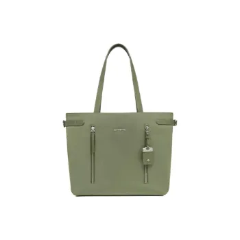 SAMSONITE Nylon Tote Bag Shopping Bag Shoulder Bags Women's Dark Green