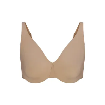 SKIMS SS25 SMOOTHING INTIMATES UNLINED MINIMIZER BRA Bra Women's 1 Pack CLAY/Clay