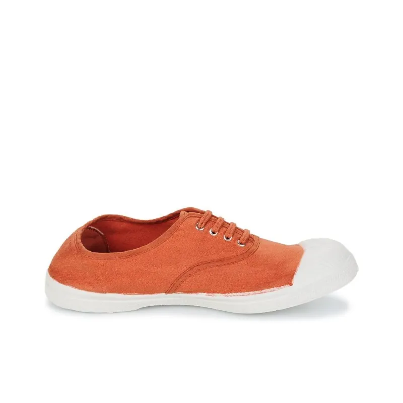 BENSIMON Lacet Low Top Casual Shoes Women's Coral-1