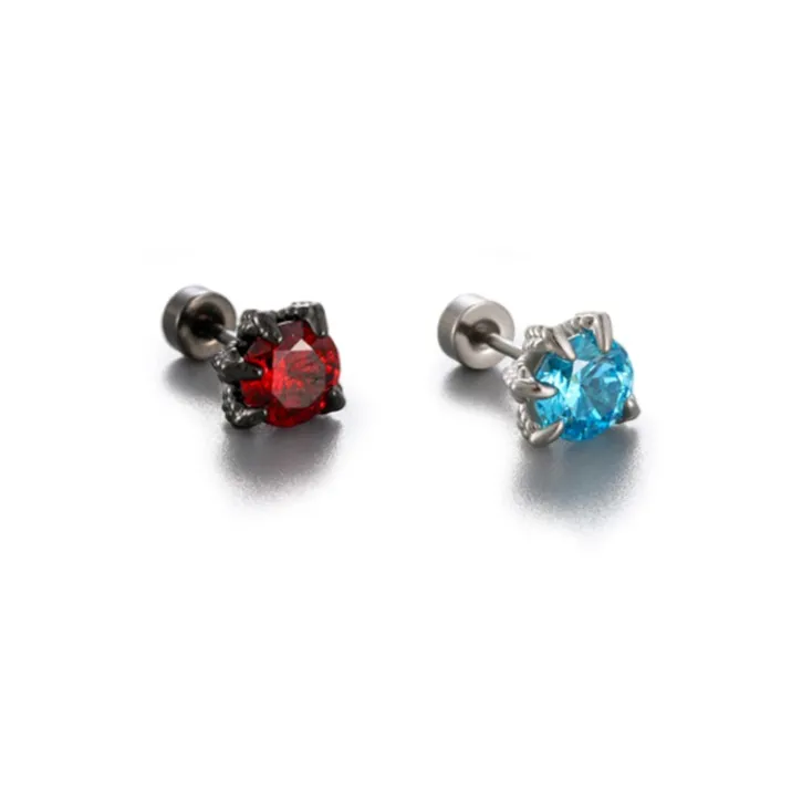 SHEEHHYY Alloy Stud Earrings Women's-17