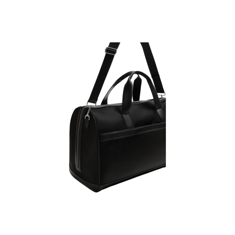 ZARA Polyamide Travel Bag Unisex Black-3