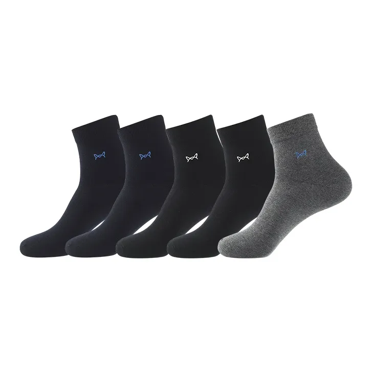 MIIOW Mid-Calf Socks Men's 5 Pack-11