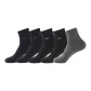 2 Black+2 Navy Blue+1 Dark Gray
