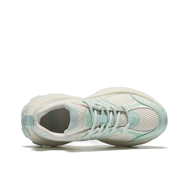 Palladium Paladin Casual Shoes Vintage Fashion Trend Round Tip Chunky Sneakers For Women's-4
