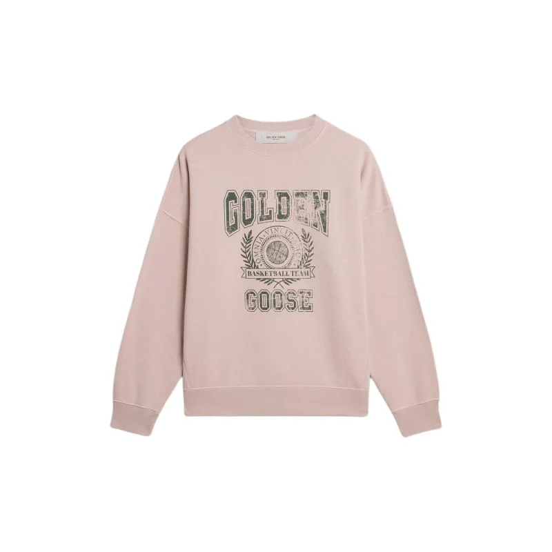 Golden Goose Logo Printed Crewneck Sweatshirt-5