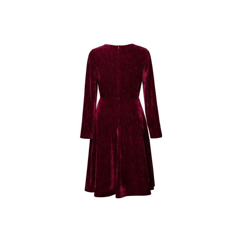 ROEYSHOUSE Long-Sleeved Dresses Women's Ancora Red-1