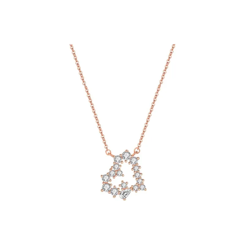 GOOUI S925 Silver Necklaces Women's-7