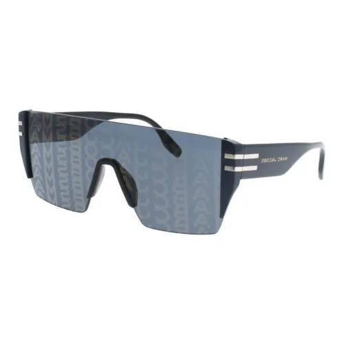 MARC JACOBS Irregular Shape Sunglasses Unisex Black