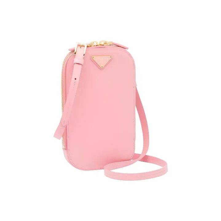 PRADA Saffiano Leather Handbag Mini Women's Petal Pink-1