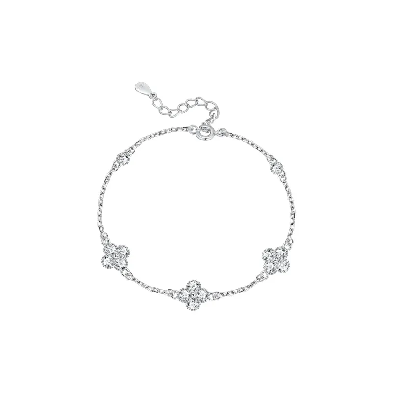 Heart To Heart S925 Silver Bracelets Women's-0