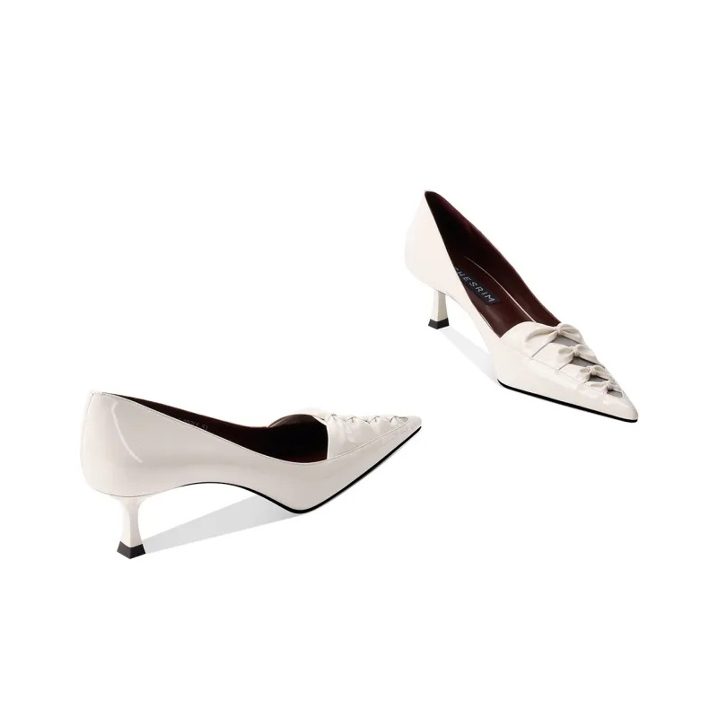 Shesrim Flared Heel High Heels Women's-2