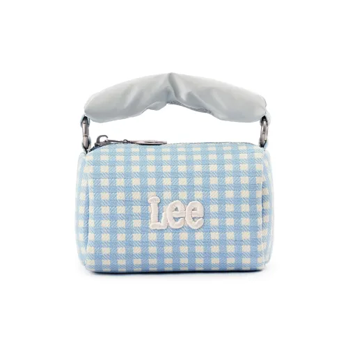 Lee Fabric Handbag Mini Women's Blue Plaid