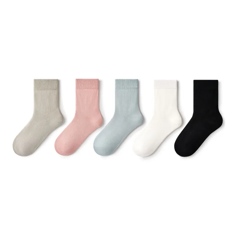 Primeet Mid Calf Socks Unisex 5 Pack-3